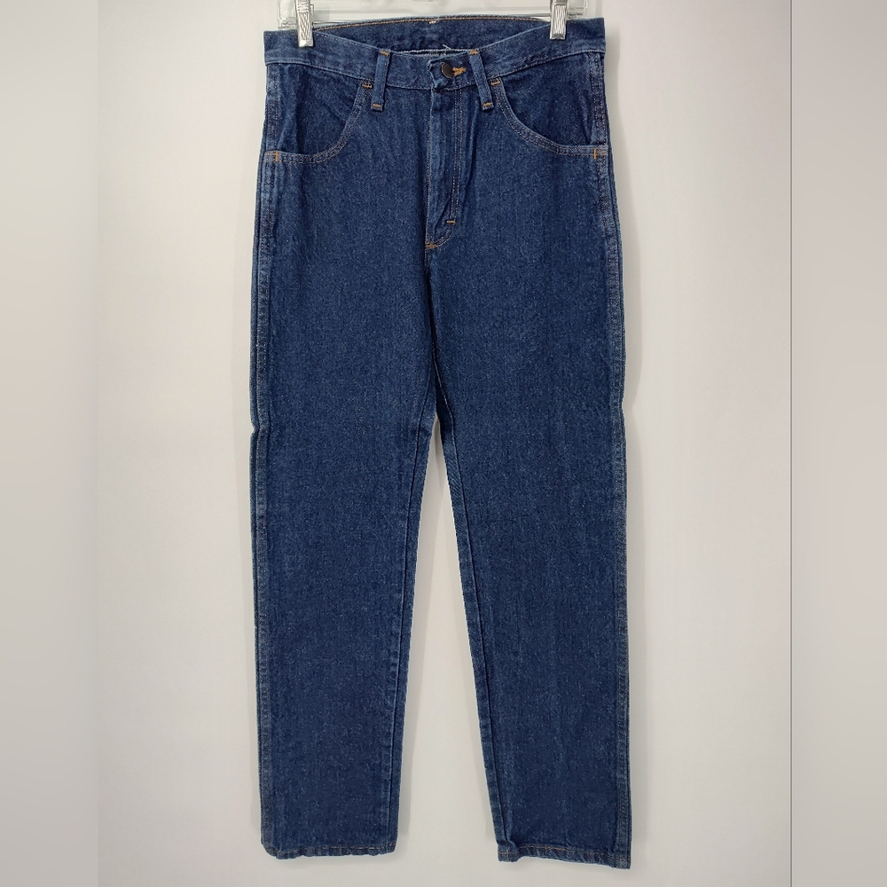 Rustler Men's Like New Bootcut Blue Jeans Size 29x32